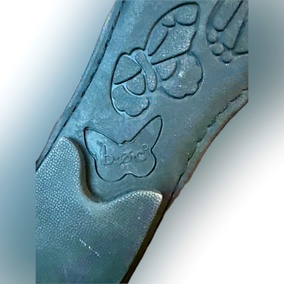 Born Concepts Black Eyelet Sandals boc size 8M leather Summer Beach Thongs - Picture 7 of 16